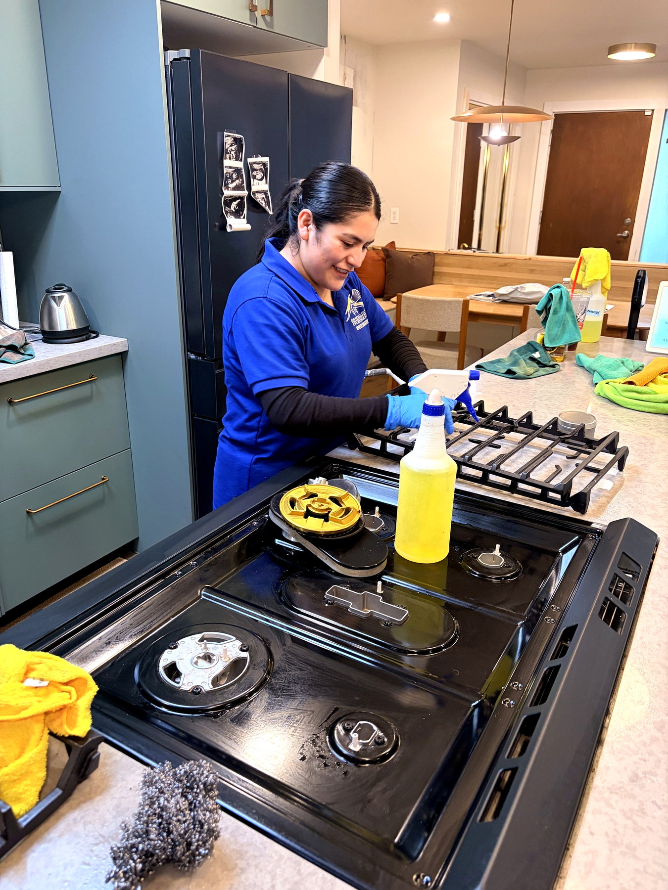 Kitchen deep cleaning photo for Wasatch County homes by Sun Ray Cleaning Services