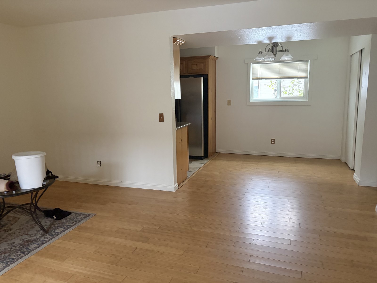 Empty room post-construction cleaning in a new Heber Valley home